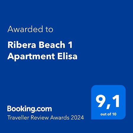 Ribera Beach 1 Apartment Elisa Mar de Cristal Exterior photo